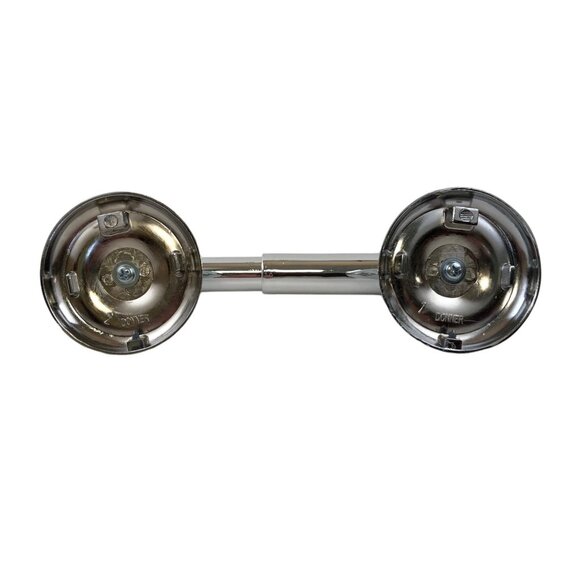 Moen BP5308CH Yorkshire Toilet Paper Holder Standard Chrome Double Post NIB - Picture 6 of 8